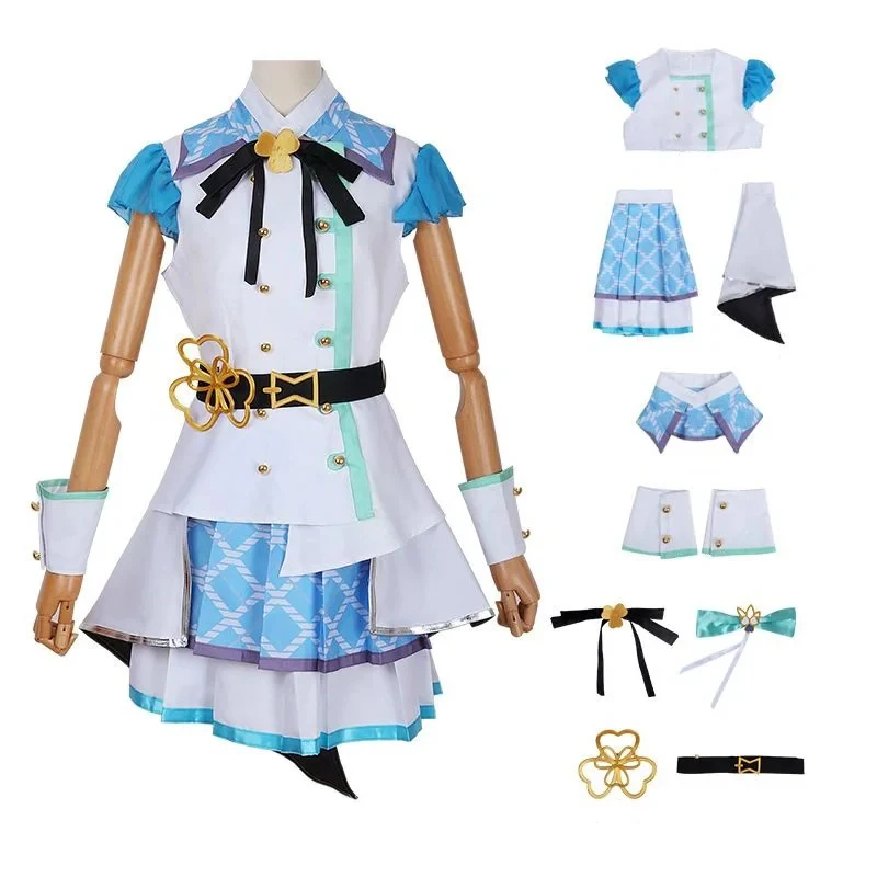 

♫2026❤ Momoi Airi Hinomori Shizuku Kiritani Haruka Hanasato Minori Cosplay PJSK Project Sekai Cosplay Costume Wig Women Dress O♫