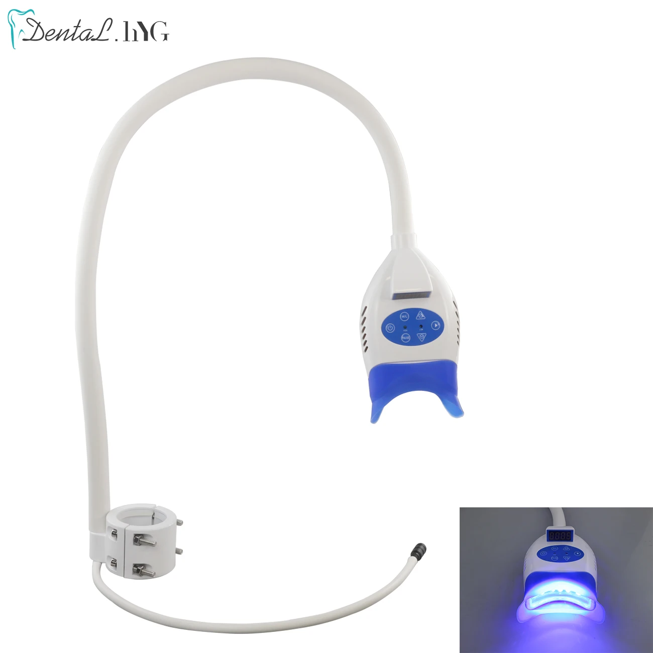 Dental Cold Light Lamp Blue Color Teeth Whitening Machine Bleaching Accelerator Device LED Light Dentistry Tool