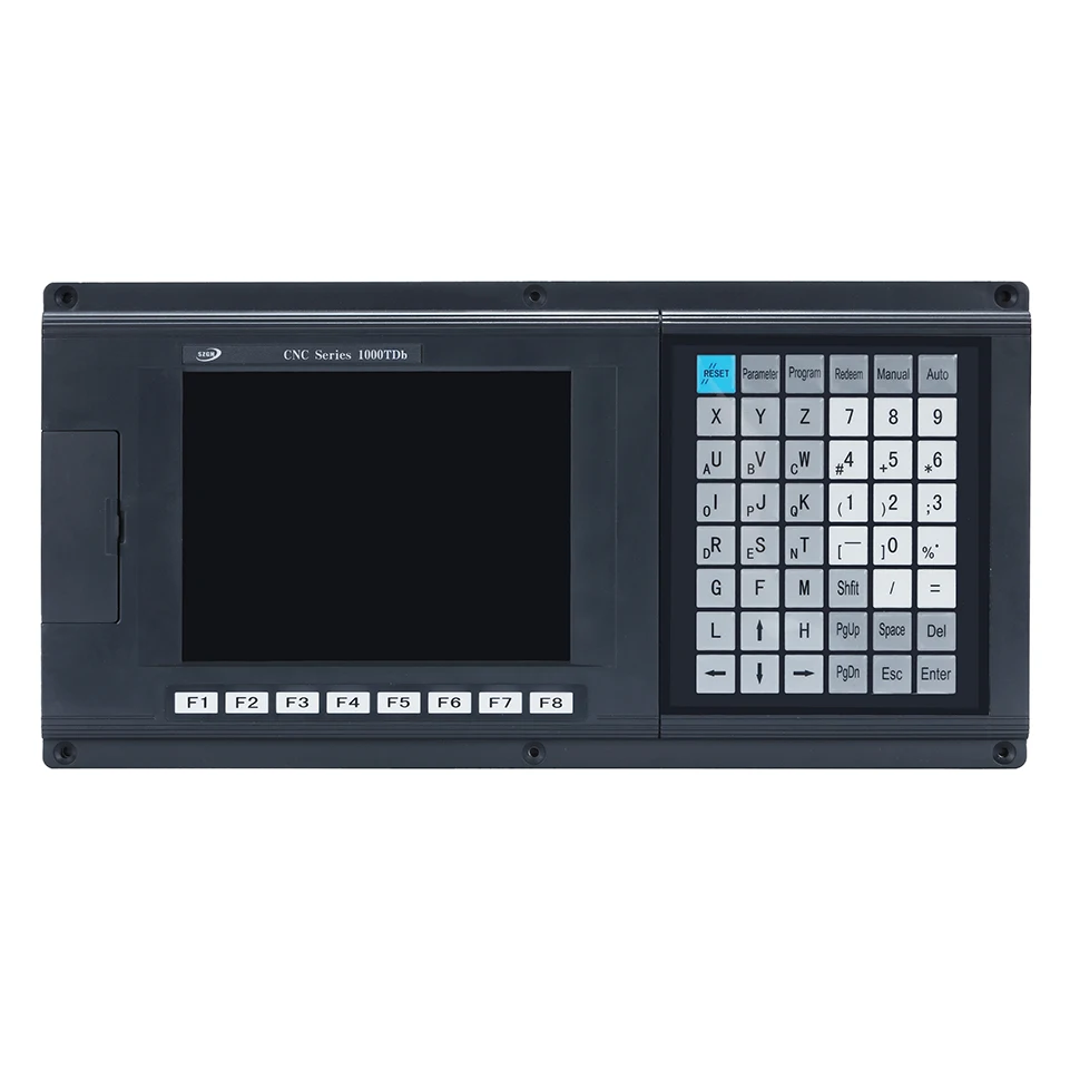 Soluzione totale con supporto USB ATC, divertimento PLC pratico tornio CNC a 4 assi che gira controller CNC, CNC1000TDb-4 per tornio e tornio