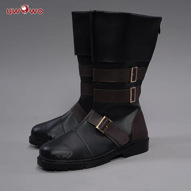 

CyUWOWO Nierr Automataa 9S Cosplay Shoes Costume Yorhaa 9S No.9 Type S Shoes Boots