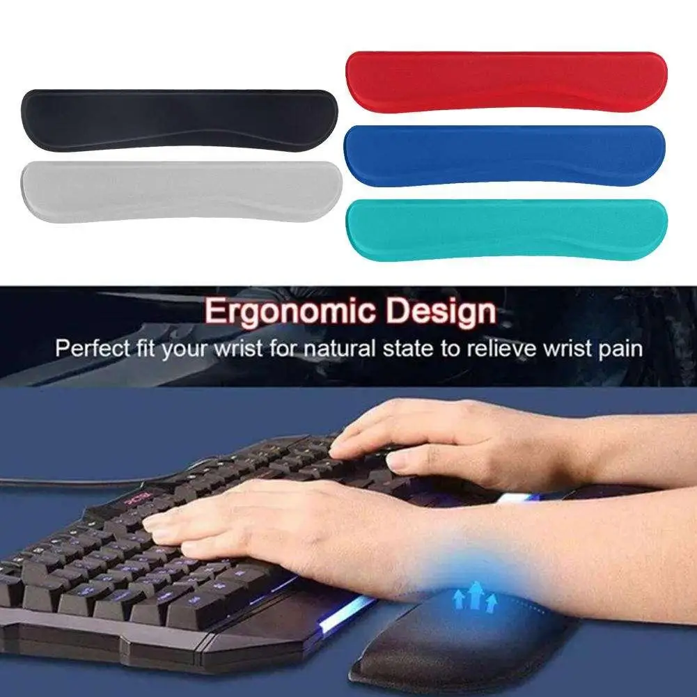 

Wrist Rest Mouse Pad Keyboard Wrist Support Set Memory Foam Ergonomic Non-slip Office Gaming Mouse And Keyboard Wrist Support