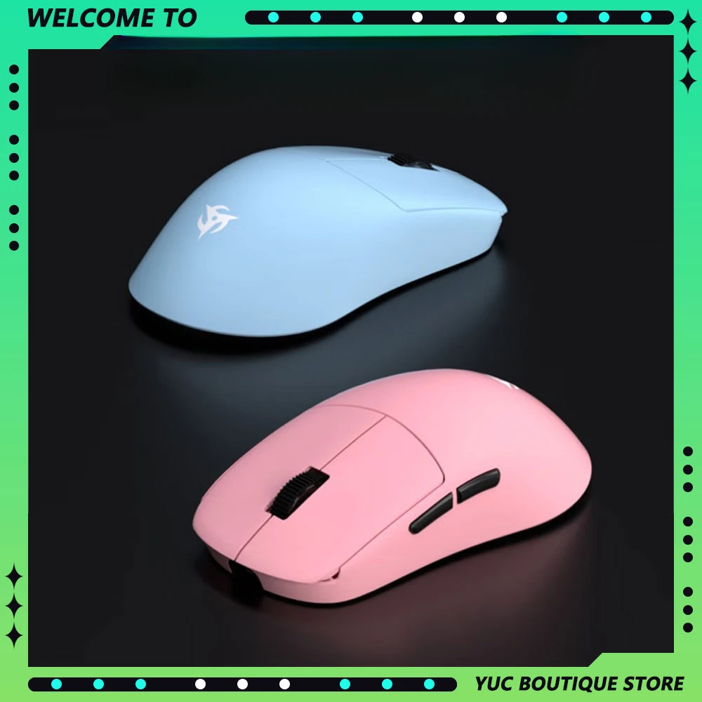 NINJUTSO X VAXEE SORA Lightweight Gaming Mouse Ergonomics Wireless Mouse Paw3950 Sensor 4k Low Latency Custom PC E-sports Gifts