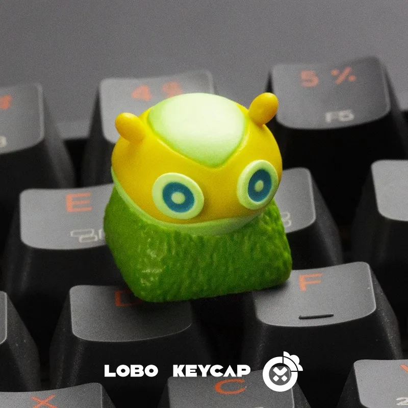 VALORANT Anime Artisan Point Keycap Original 3D Resin Keycaps Customi Cute Cartoon Gaming Keycaps for Mechanical Keyboard Gift