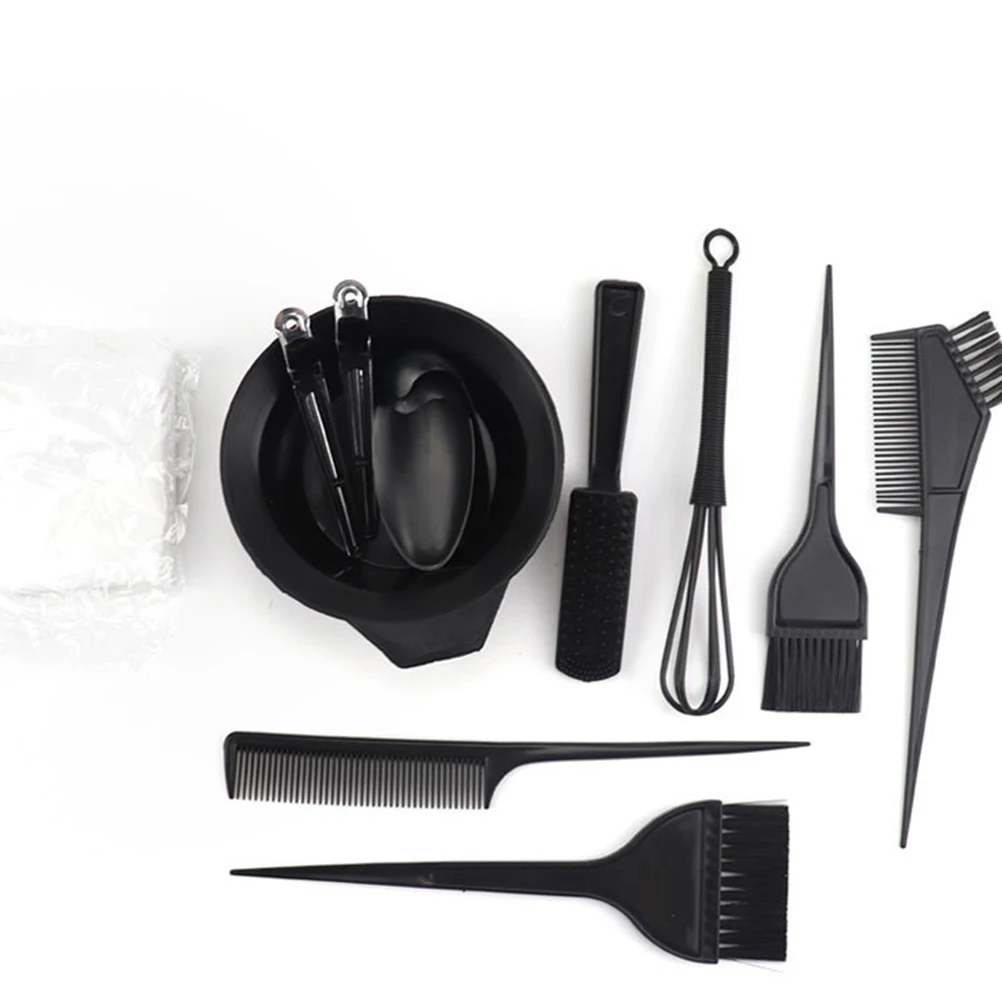 

1 set 1 Set Mixing Kit Reusable Dye Bowl Salon Dyeing Tools Household Coloring Supply Hair Dye Tools For All Hair Types