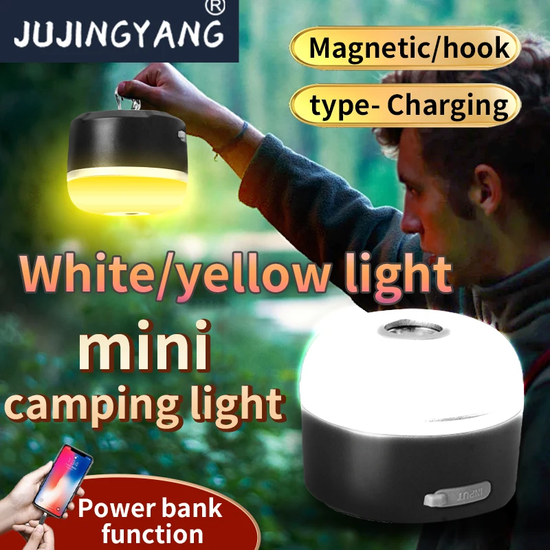 超高輝度省エネランタン、多機能充電電球、停電緊急ナイトマーケットストール磁気ホーム