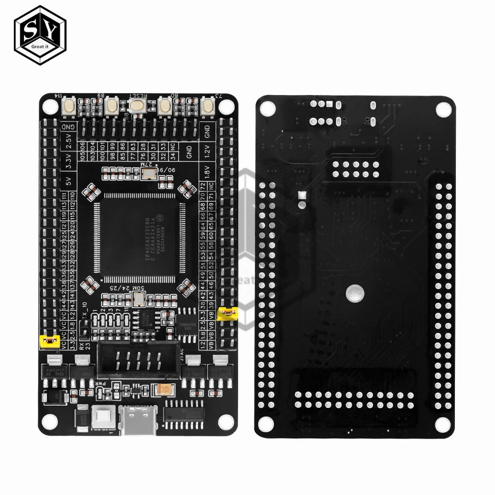 2.5 فولت Altera CycloneIV EP4CE6E22C8N مجلس التنمية FPGA الأساسية مجلس لوحة النظام لاردوينو