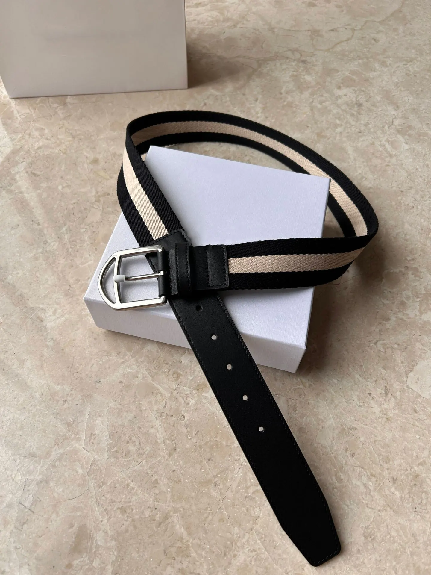 

Fashion B Style Canvas Leather Belts for Men Strap Unisex Belt Fashion Casual High Quality Sports Waist Strap