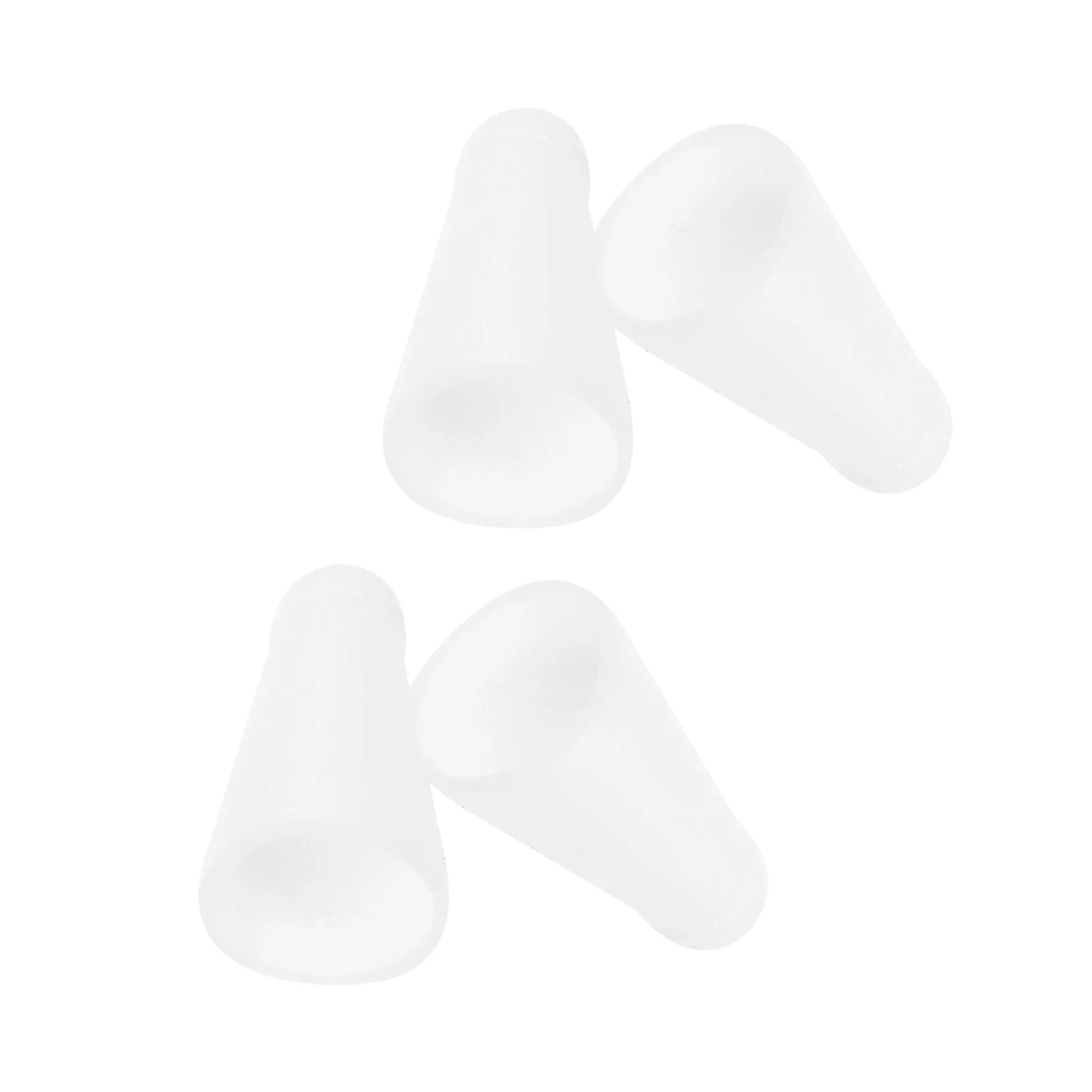 

4Pcs Fiber Tip Protector Silicone Stylus Pencil Tips Replacement Anti-Slip Quiet Smooth Writing Pen Tip Cover for Pencil