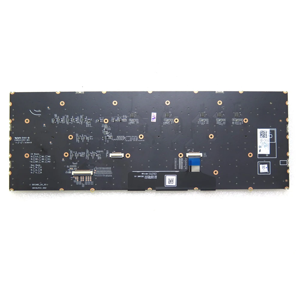 English US Laptop Mechanical Keyboard For Alienware M15 R5 R6 R7 / X15 R1 R2 / X17 R1 R2 / M17 R5 AMD 07G3GT 0M7KHN 0012TP Black