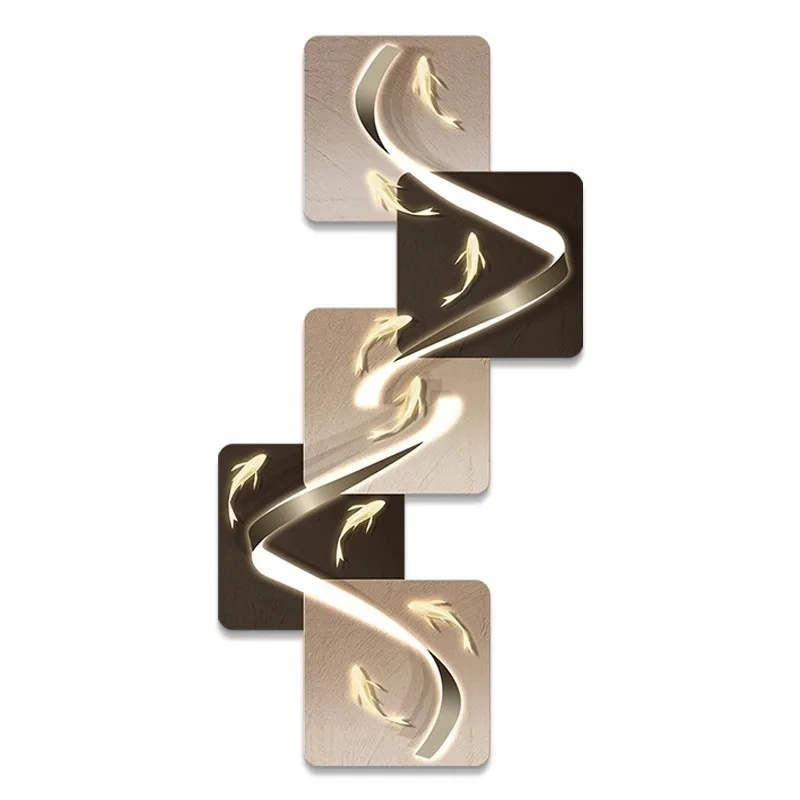 

Minimalist hanging paintings, high-end decorative paintings at the entrance, and wall lamp paintings opposite the door