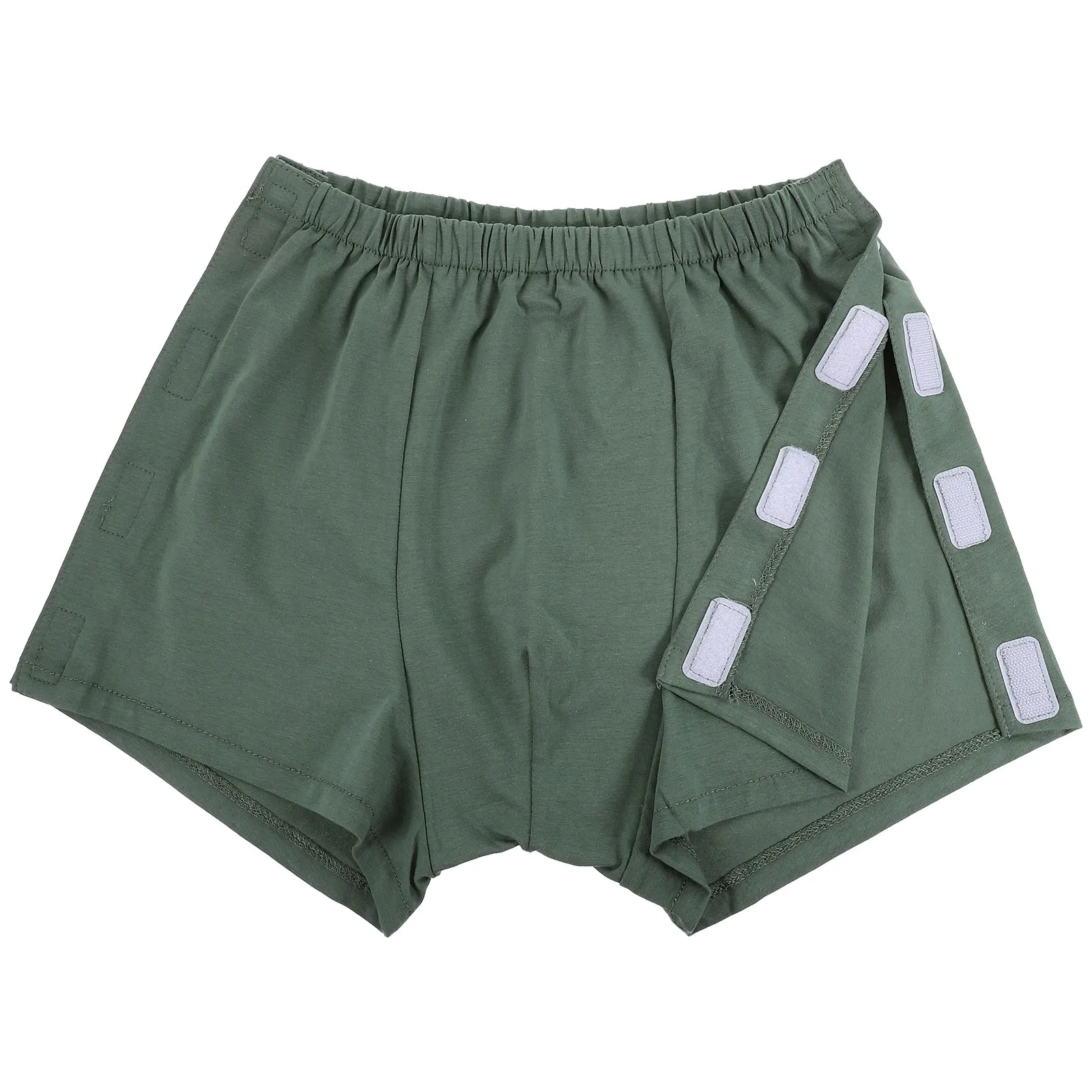

Men Post Surgery Incontinence Side Open Cotton Reusable Washable Underwear For Elderly Bedridden Patients Daily Use Care Pants