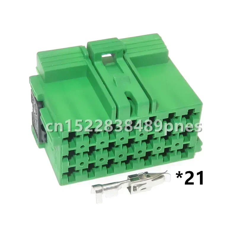 21 Pole 967635-1 967635-1 Automobile Wiring Harness Socket Green Auto Plastic Housing Unsealed Connector Car Parts