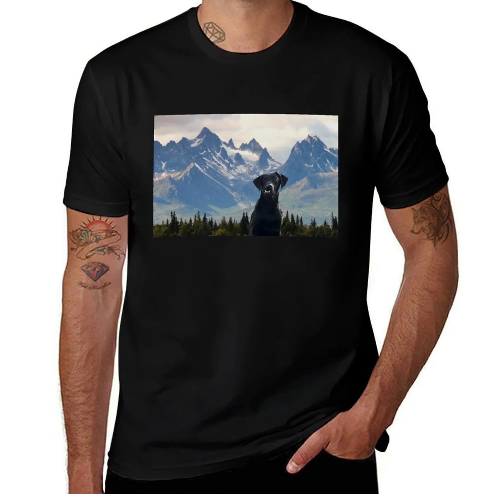 Felix in Alaska T-Shirt Retro Graphic Print T-Shirt