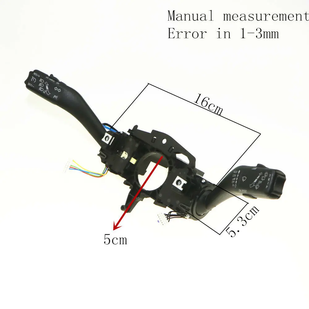 5K0953513S Cruise Control Turn Signal Wiper Multifunction Combination Switch For VW Touran Golf Plus MK6 Caddy Octavia Superb