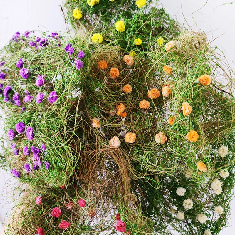 مصغرة محاكاة زهرة الكرمة نموذج نبات العشب لبناء الجدار/السياج الديكور DIY بها بنفسك طاولة الرمل المشهد المواد Diorama عدة #6