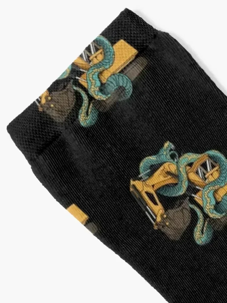 Excavator Vs Anaconda Socks winter New year's tennis Run Luxury Woman Socks Men's