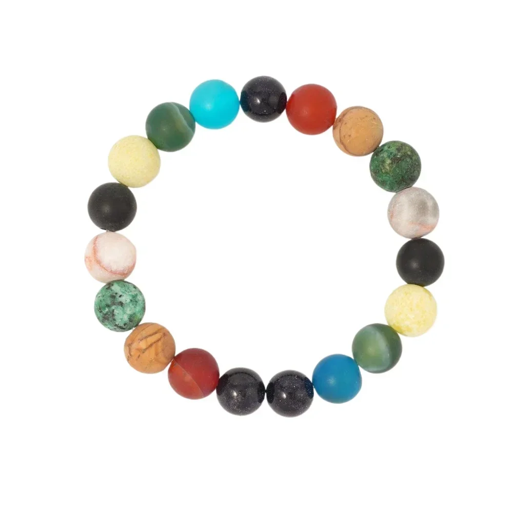 Turn Good Luck Planet Transfer Bracelet Rainbow Color Christmas New Year Birthday Gifts Travel Gifts Men Women's Bracelets