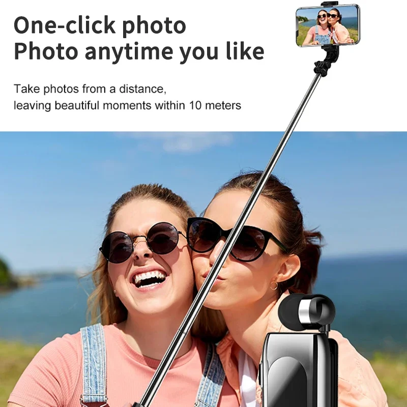 سماعة رأس K55 Lavalier Business بلوتوث 5.2 وقت التحدث/الموسيقى 20 ساعة، شاشة رقمية LED، سماعات أذن لاسلكية بخاصية إلغاء الضوضاء #5