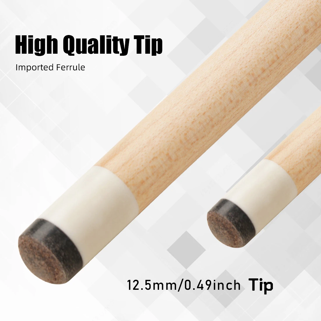 MD العظة 58 بوصة 19oz-20oz 1/2 القيقب عصا البلياردو تجمع جديلة مجموعة 12.5 مللي متر تلميح القيقب بعقب 4 ألوان المهنية عصا عدة