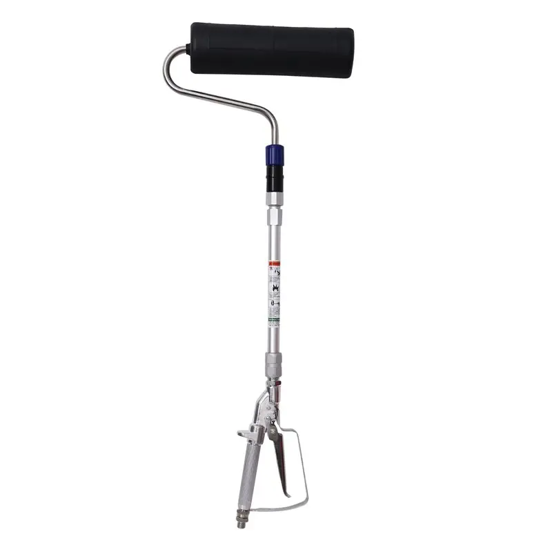 ABLJ 2X بكرة طلاء بدون هواء Hvlp غطاء بخاخ الطاقة مع 30 سنتيمتر قضيب تمديد جريء رذاذ مناسب للبخاخ #3