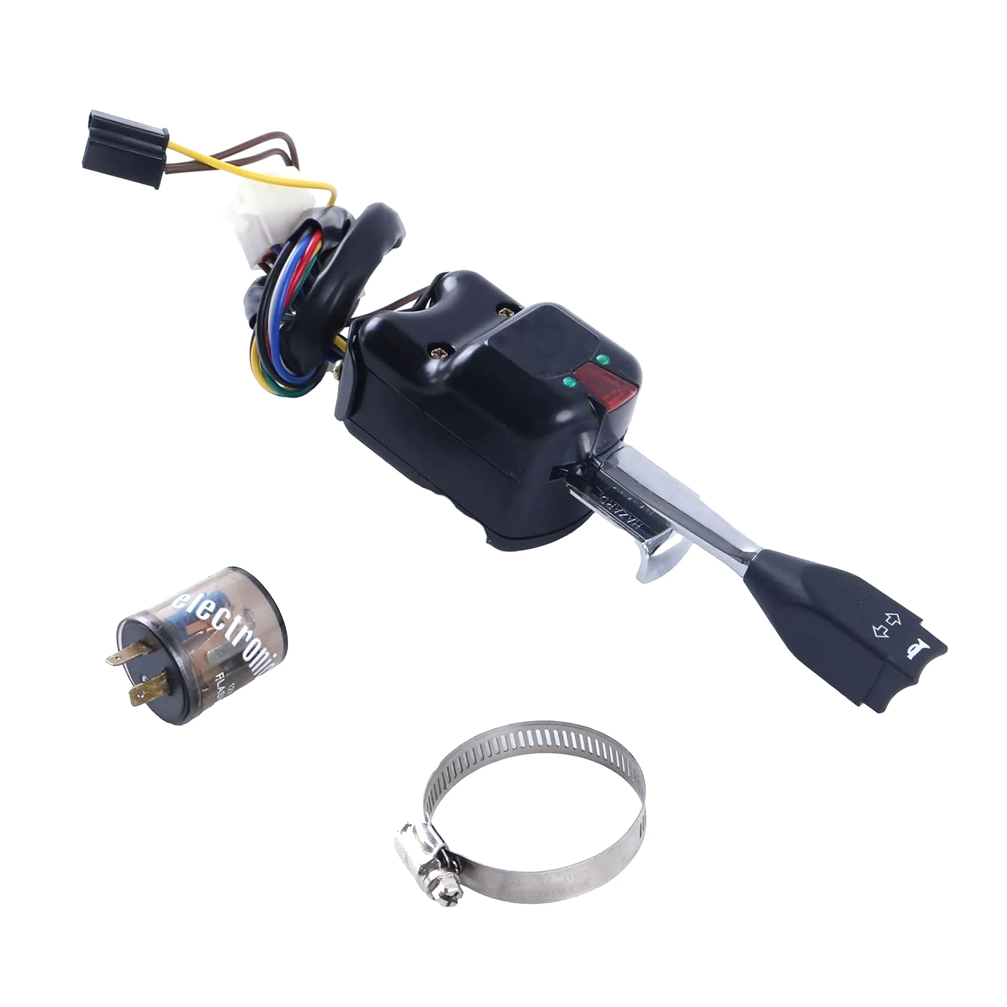 BONTO Turn Signal Switch With Horn Button For Club Car Carryall 300 Turf 2004-2026 Replace 102517501 102567101