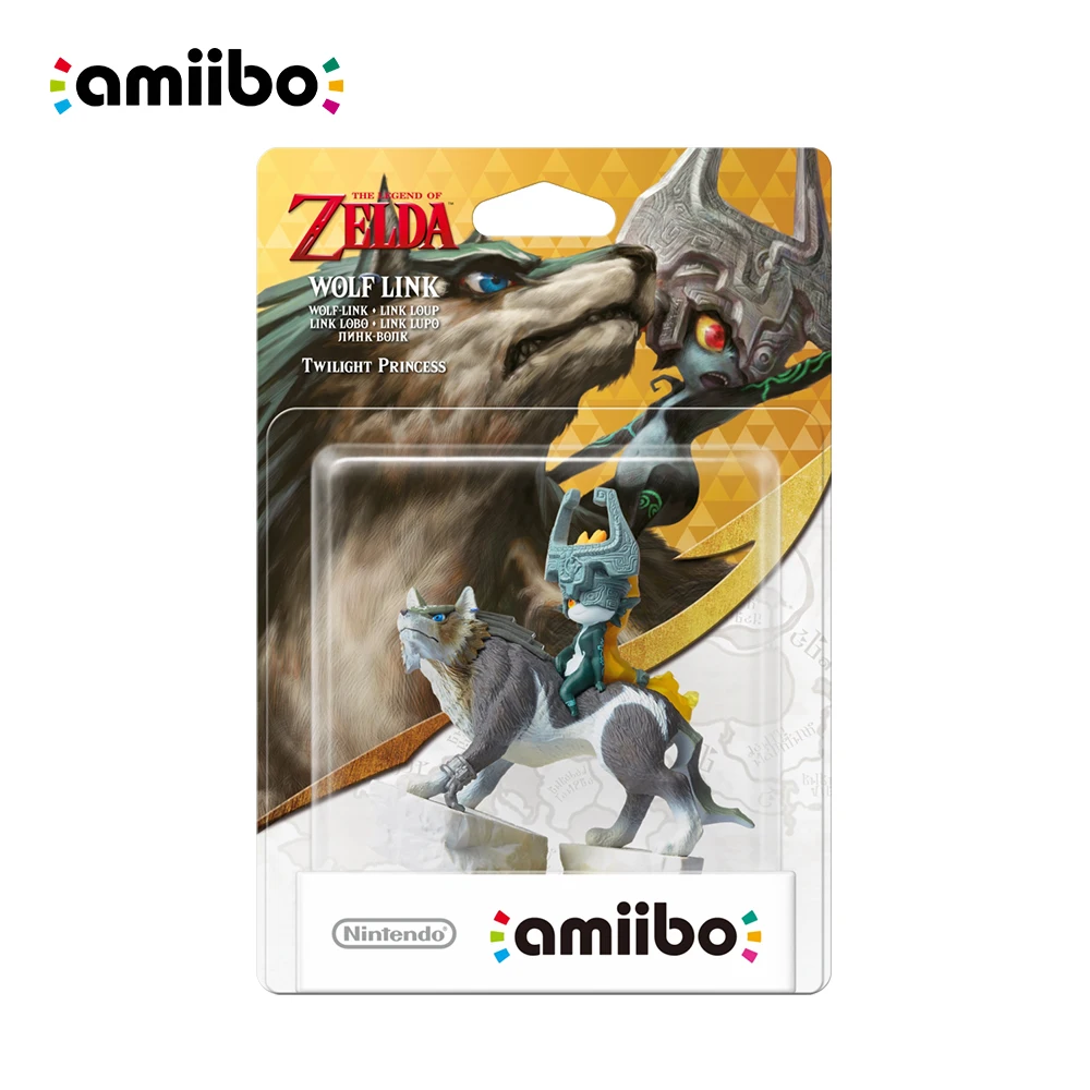 Nintendo Amiibo Figure - 20 hearts Wolf Link - The Legend of Zelda