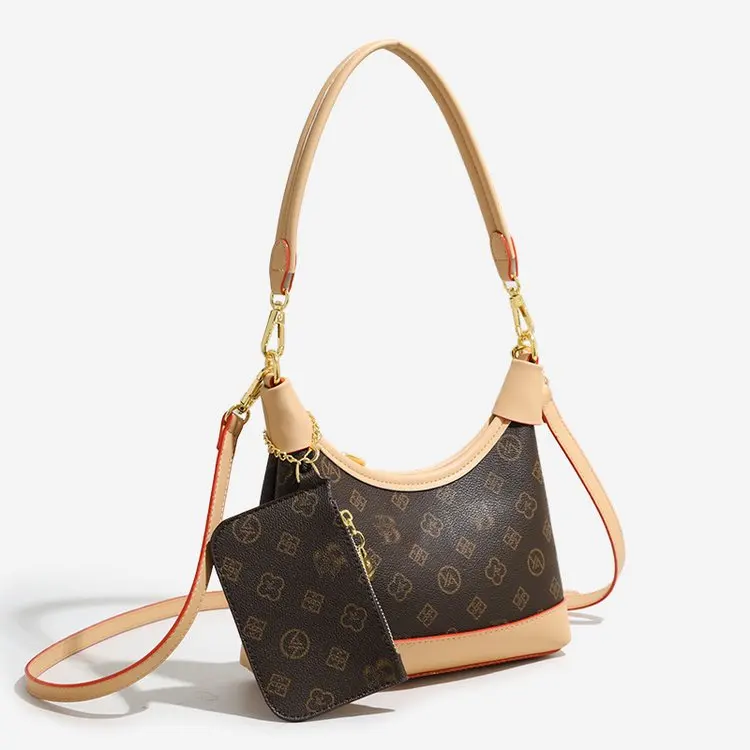 

Elegant Simple Vintage Designer Diaper Bags For Women Luxury Leather Large Capacity Fashionable Crossbody Tote Bag High-End