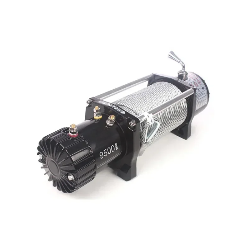 High Quality and Best-selling High-speed 1500 Kg Controller Winch, Synthetic Rope Heavy-duty Electric Winch