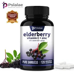 Elderberry - Supports Immune System Health, Antioxidant Levels, Vitamin C and Zinc