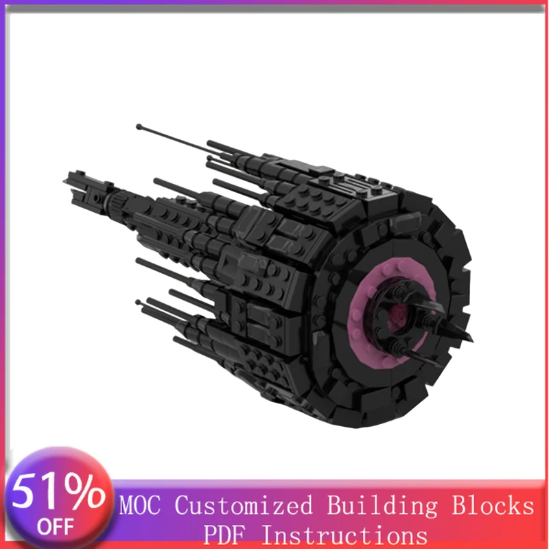 

Конструктор «Звездный боевой космический крейсер» (493 детали), модульная сборка MOC, креативный дизайн, развивающая игрушка для мальчиков, подарок на праздник