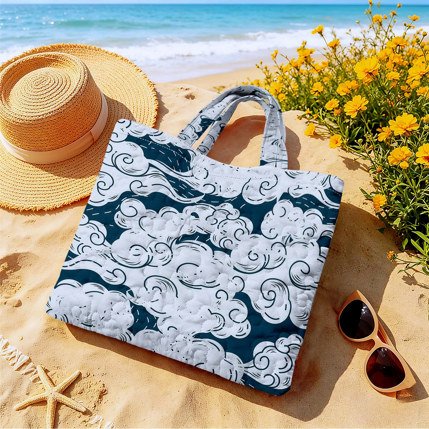 Borsa a Tracolla in Tela Indig - Tote Bag Canvas Print recensione e prezzo