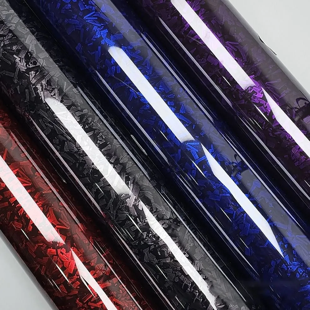 50x30CM Carbon Fiber Vinyl Film 3D/6D Matte Effect High Gloss Motorcycle Body Stickers Forged Carbon Fiber Wrap Foil Sticker