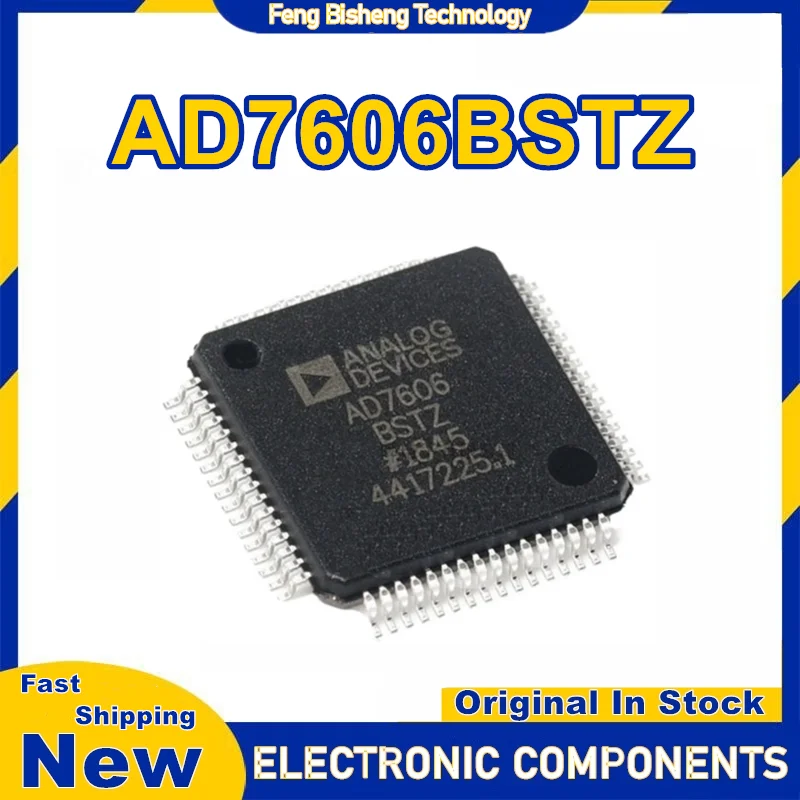 

AD7606BSTZ AD7606BSTZ-RL LQFP-64 IC-чип 100% новый, оригинальный, в наличии