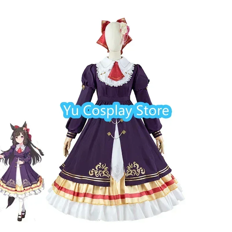 

Yu-Cosplay Game Pretty Derby Daiichi Ruby Косплей Костюм Женское Милое Готическое Платье Праздничный Костюм Хэллоуин Униформа Аниме Одежда