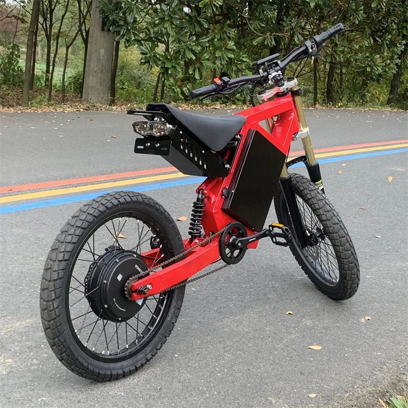 

Popular CS20 Stealth Bomber 72v 3000W 5000W 26AH 29AH 40AH Electric Bicycle Electric Mountain Bike