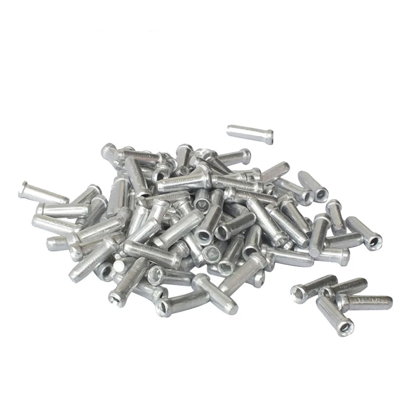 

500 Pcs MTB Road Bike Brake Cable Cap Bicycle Brake Wire End Caps Wire End Cap Brake Shift Derailleur Cable Parts