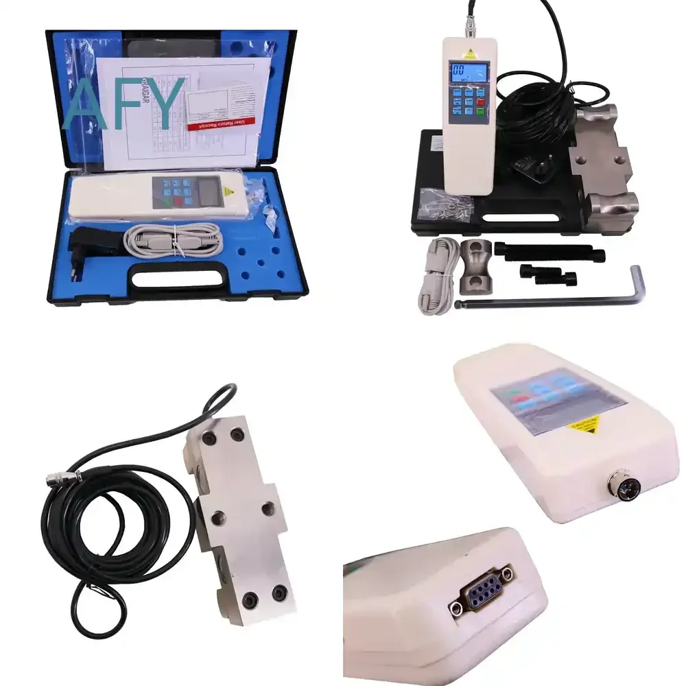 HD-5T Digital Push-Pull Force Gauge for Rope Tension Tester Side Pressure Tester Digital Force Gauge for Industrial Testing