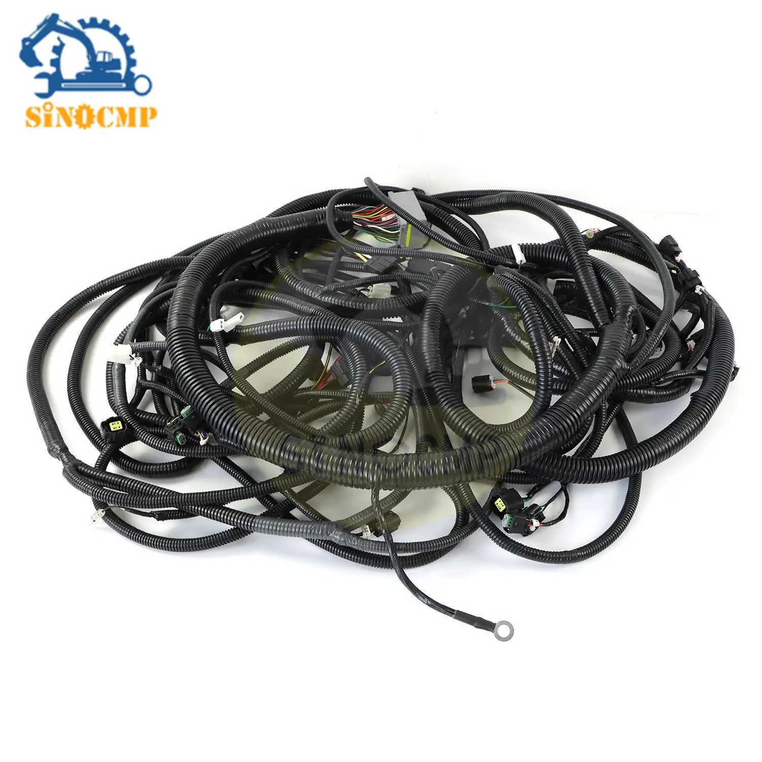 SK210 SK210LC Outer External Engine Wiring Harness Fits For Kobelco Excavator