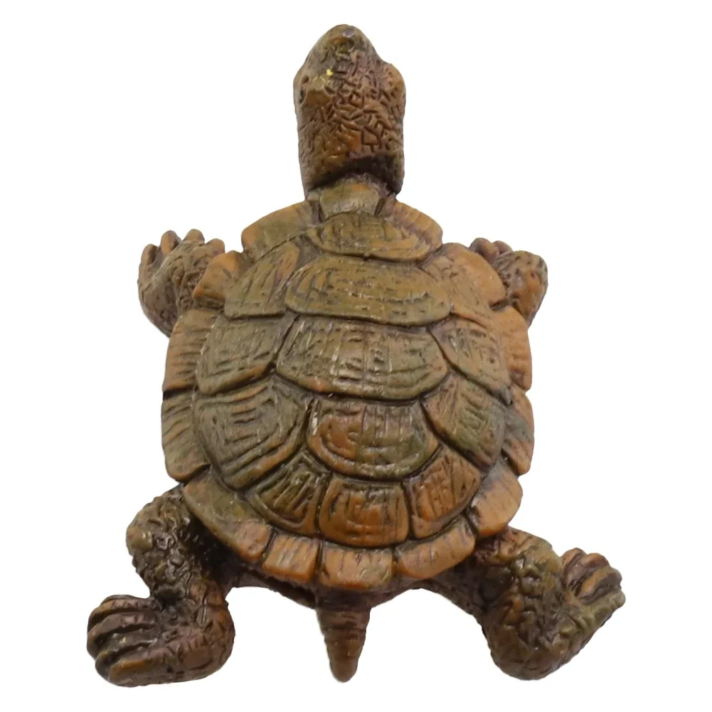 Cute Decorative Turtle Resin Tortoise Outdoor Garden Pond Fish Tank Bonsai Animal Sculpture For Home Garden Decor Ornament