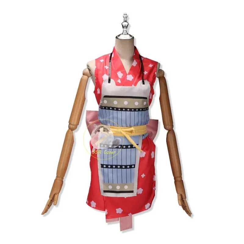 

qq28Аниме Косплей Нами Униформа Женское Красное Платье Включая Головные Уборы Татуировки Наклейки Парик Хэллоуин Карнавальный Костюм