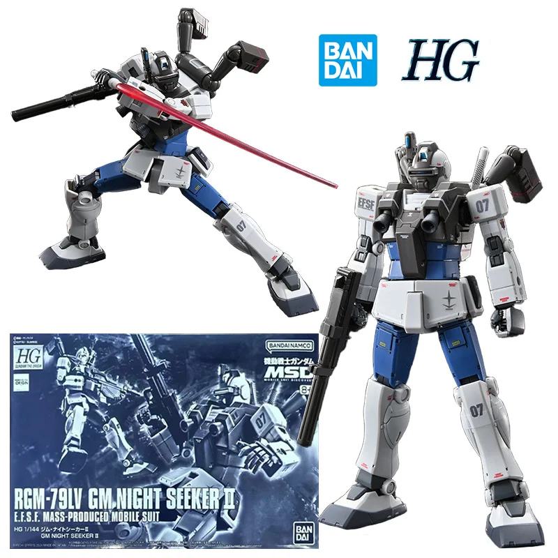 

Bandai PB HG 1/144 GM Night Seeker II 14 см аниме оригинальная фигурка сборка Gundam модель игрушка подарок на день рождения коллекция