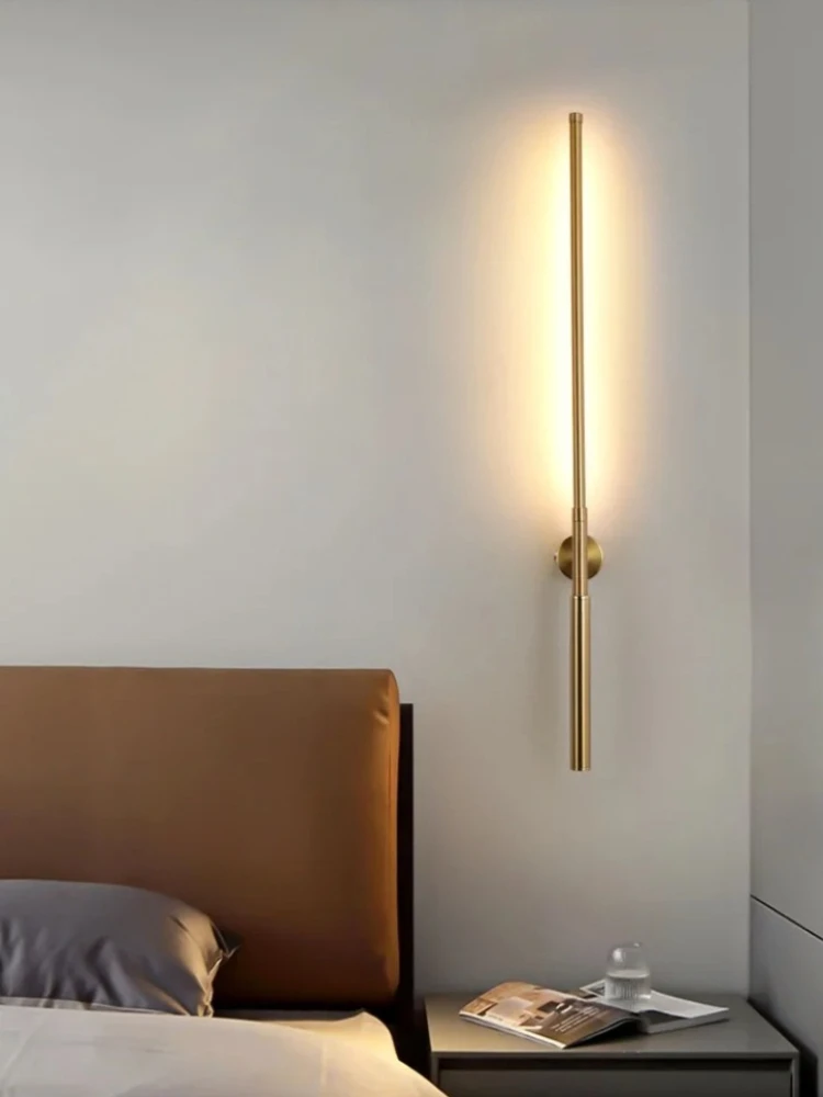 

Настенный светильник в скандинавском стиле для гостиной, прикроватный светильник для спальни, для отелей, поворотный светодиодный светильник для помещений, перезаряжаемый и съемный