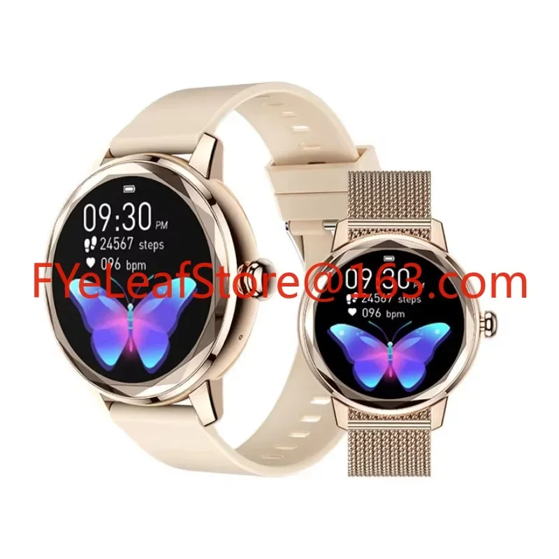 Fashion Lady Smart Watch G208 1.2inch Female Cycle Reminder DaFit Bluetooth Calling Fitness Women Watches IP67 G208 Smartwatch