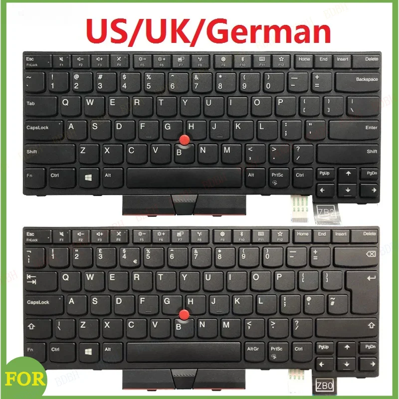 

НОВИНКА: Клавиатура для ноутбуков Lenovo Thinkpad T470 T480 A475 A485 01HX319 01AX434 01HX379 (латинская/американская/британская/немецкая раскладка)