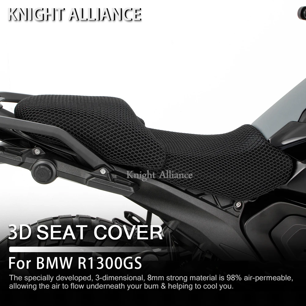 

Чехол на сиденье R1300GS Adventure 2025, защитный чехол от царапин для BMW R1300 GS ADV R1300GSA ADV1300, 3D чехол на сиденье с воздушным потоком