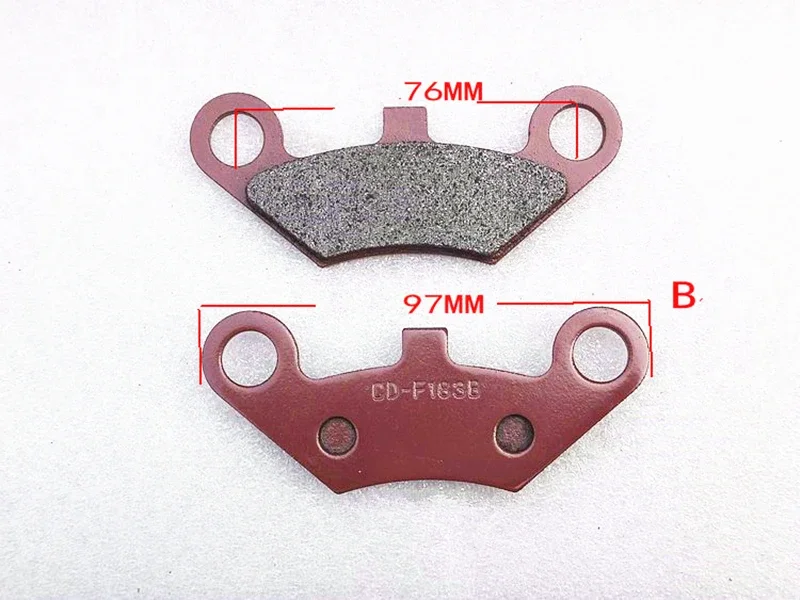 Electric motorcycle four-wheel sightseeing vehicle electric car FJ009 V8 disc brake pad brake pad