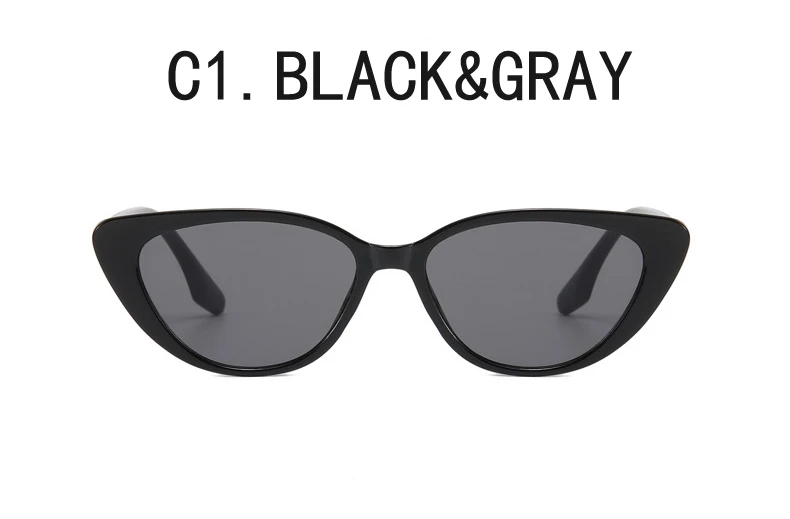 Neue Vintage Damen Cat-Eye-Sonnenbrille Retro-Brille Sommerbrille für Frauen – Detail 7