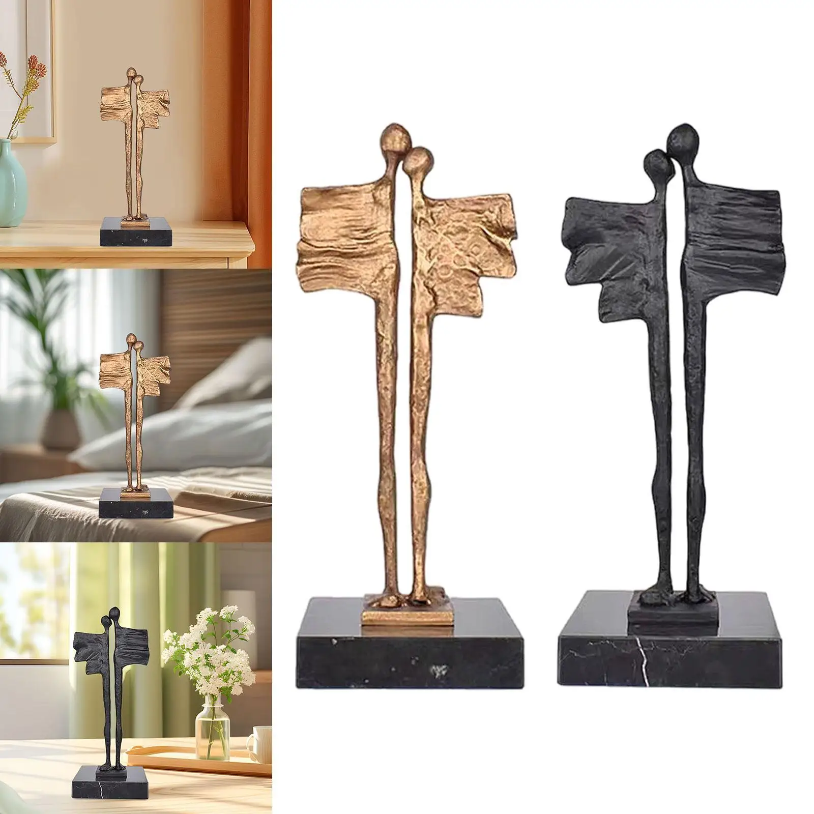 Abstract Sculpture Abstract Statue for Desk Valentine's Day Decoration