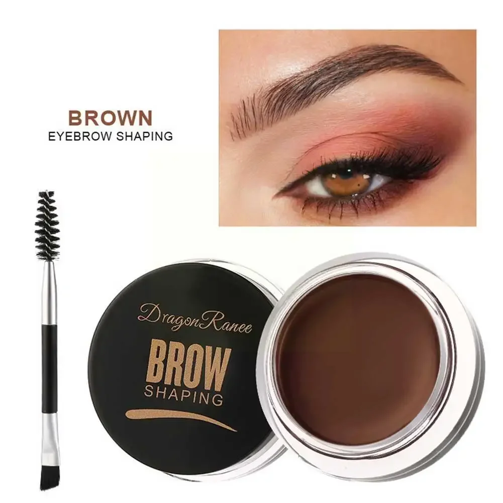 Multi-function Eyebrow Brush With Wild Eyebrows Cream Concealer Square Eye Brow Make Up Brushes For Women Eyebrow Shaping Gel