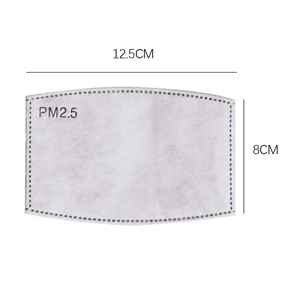 活性炭フィルターPM2.5,フェイスカバー用活性炭フィルター,呼吸挿入,保護,52ユニット